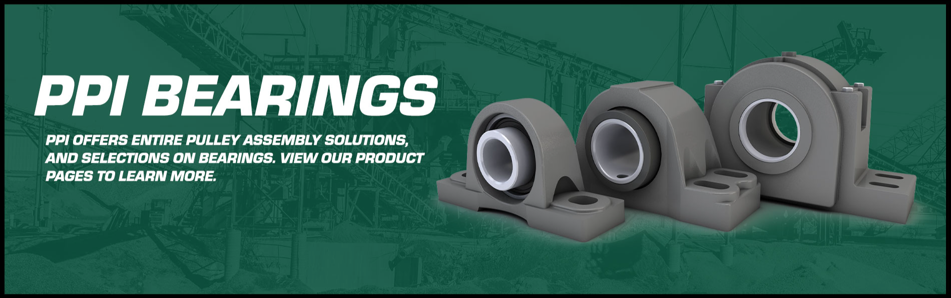 PPIWe keep it moving Precision Pulley & Idler